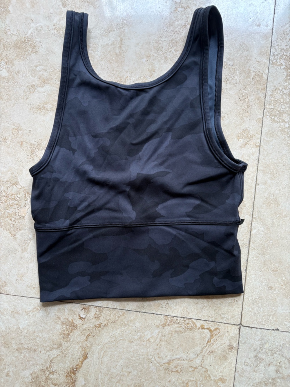 lululemon athletica Black Camo Sports Bra